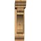 Ekena Millwork Olympic Traditional Smooth Bracket w/ Offset Brace, Western Red Cedar, 5 1/2"W x 22"D x 22"H BKT0604X22X22OLY01SWR - alternate 2